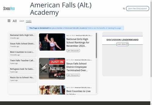 American Falls (Alt.) Academy
