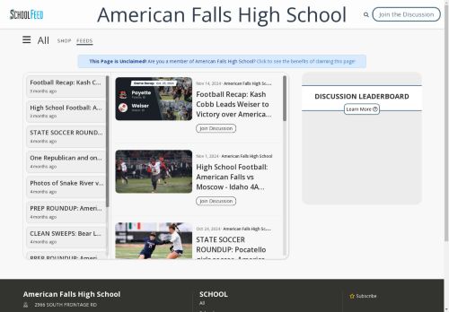 American Falls High School