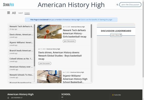 American History High