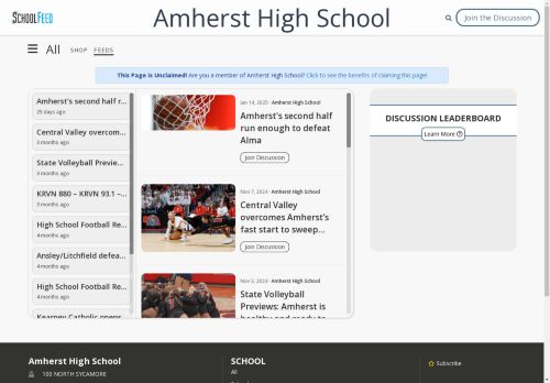 Amherst High School