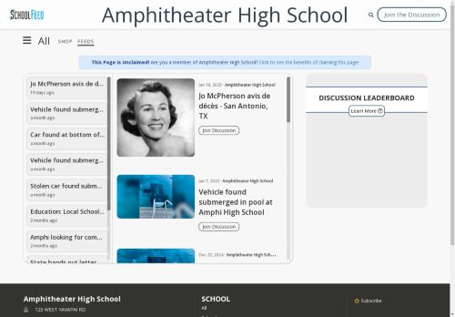 Amphitheater High School