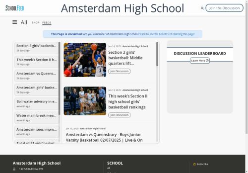 Amsterdam High School