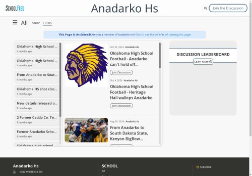 Anadarko Hs