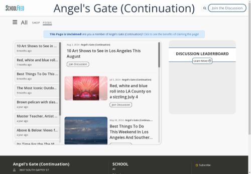 Angel's Gate (Continuation)