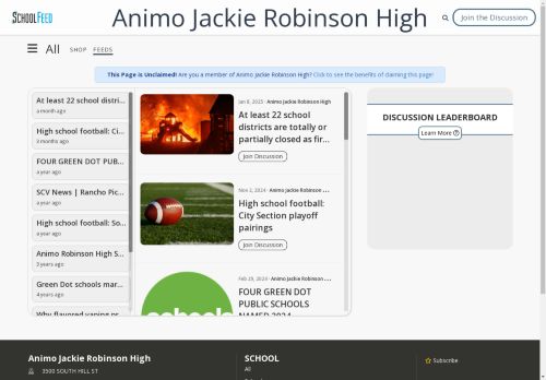 Animo Jackie Robinson High