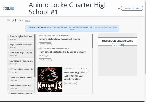 Animo Locke Charter High School #1