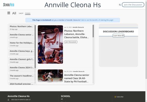 Annville Cleona Hs