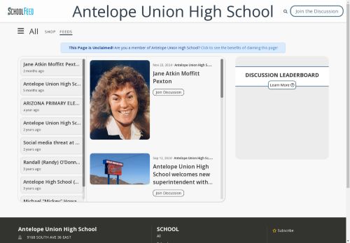 Antelope Union High School