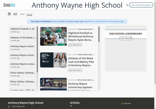 Anthony Wayne High School