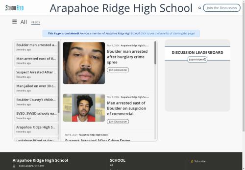 Arapahoe Ridge High School