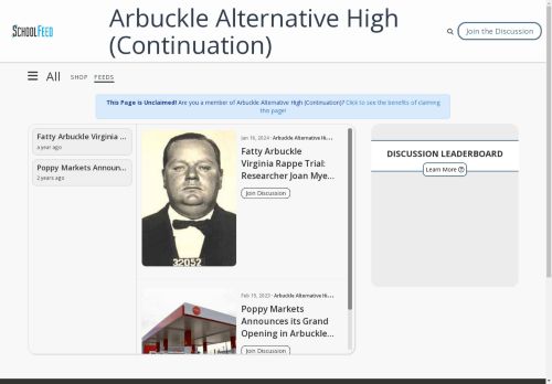 Arbuckle Alternative High (Continuation)