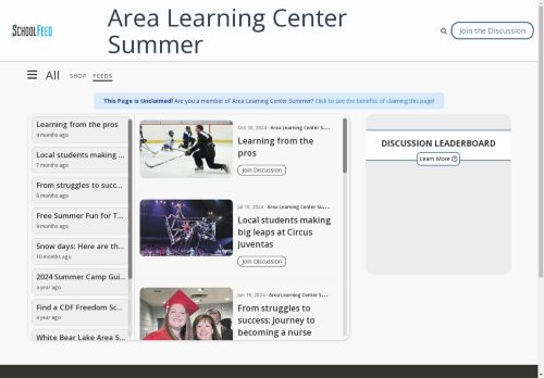 Area Learning Center Summer