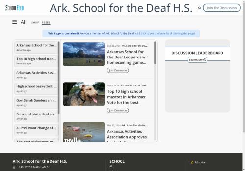Ark. School for the Deaf H.S.