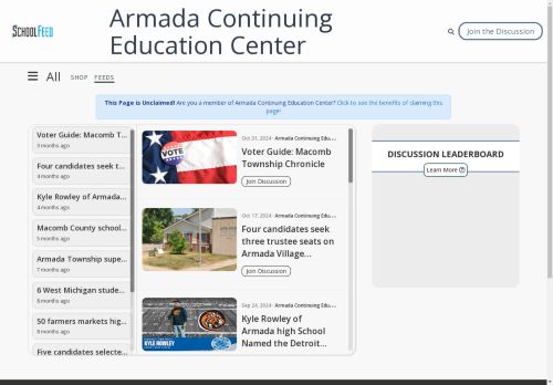 Armada Continuing Education Center