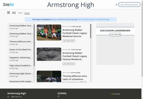 Armstrong High