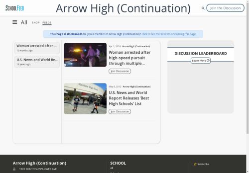 Arrow High (Continuation)