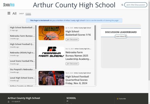 Arthur County High School