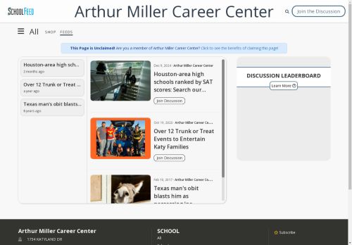 Arthur Miller Career Center