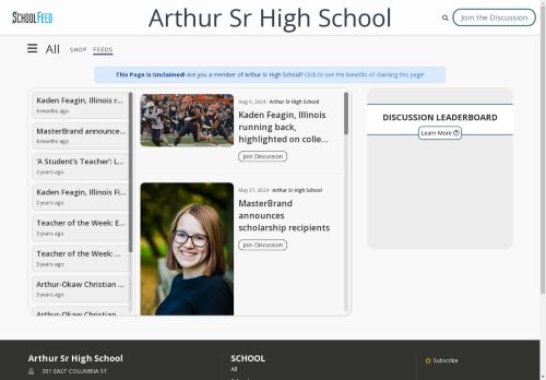 Arthur Sr High School
