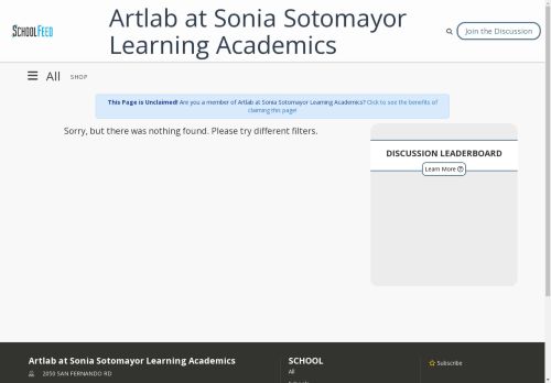 Artlab at Sonia Sotomayor Learning Academics