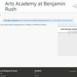 Arts Academy at Benjamin Rush