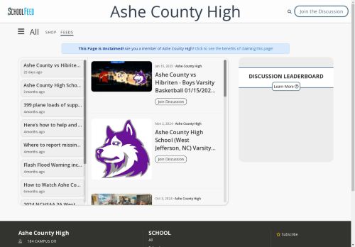 Ashe County High