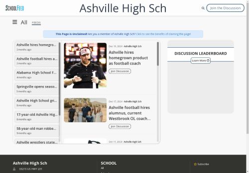 Ashville High Sch