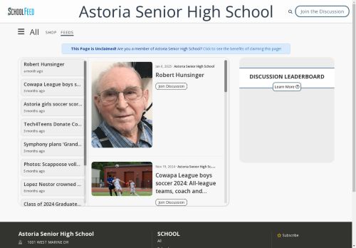 Astoria Senior High School