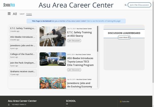 Asu Area Career Center