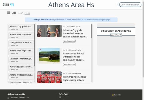 Athens Area Hs