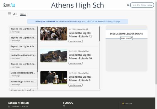 Athens High Sch