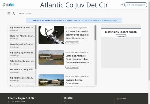 Atlantic Co Juv Det Ctr