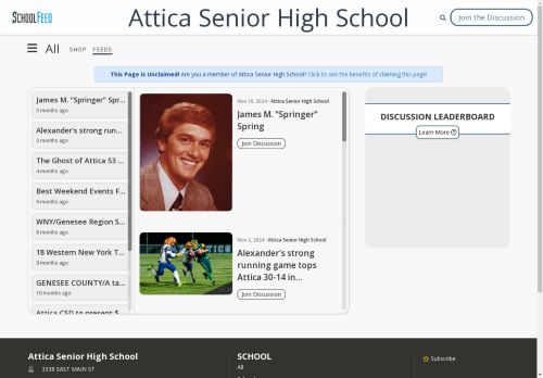 Attica Senior High School