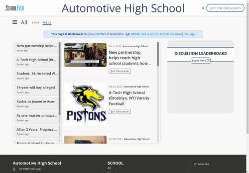 Automotive High School