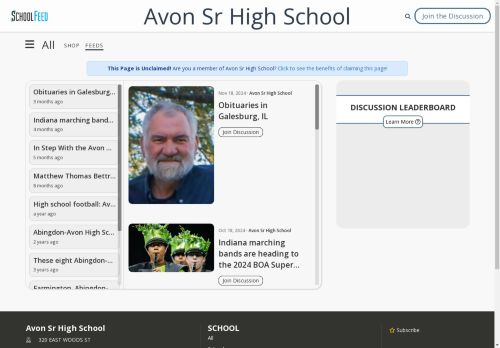 Avon Sr High School