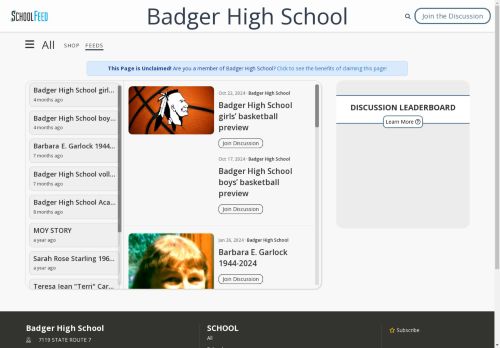 Badger High School