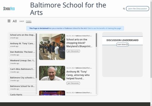 Baltimore School for the Arts