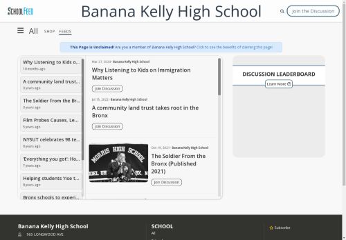 Banana Kelly High School