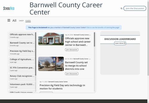 Barnwell County Career Center