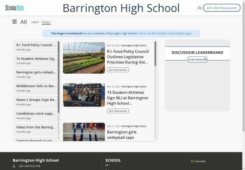 Barrington High School