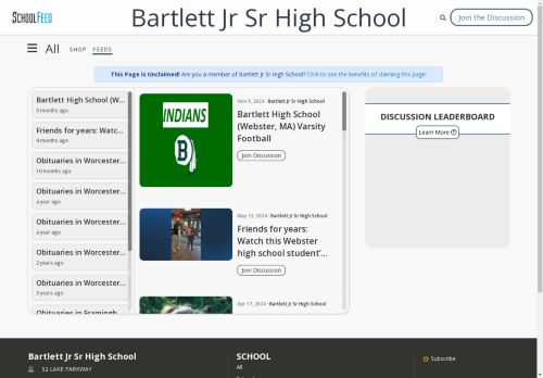 Bartlett Jr Sr High School