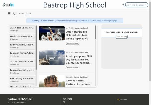 Bastrop High School