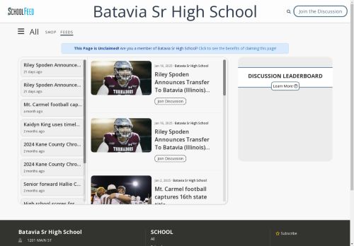 Batavia Sr High School