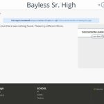 Bayless Sr. High