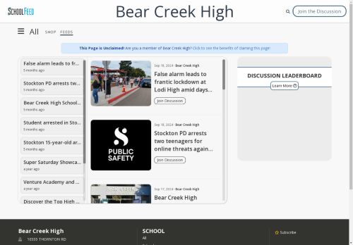 Bear Creek High