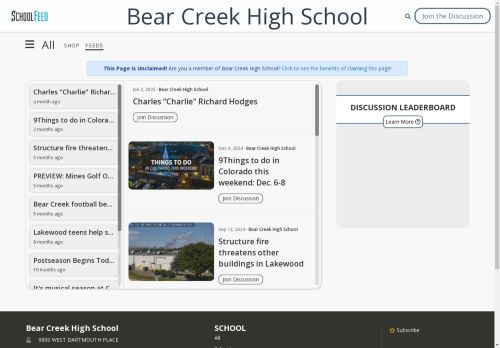Bear Creek High School