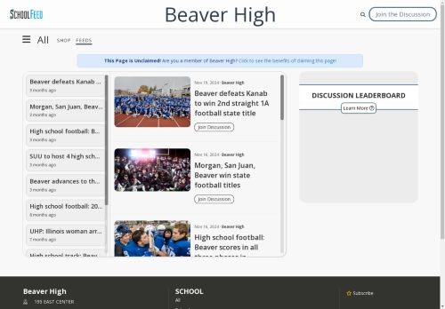 Beaver High
