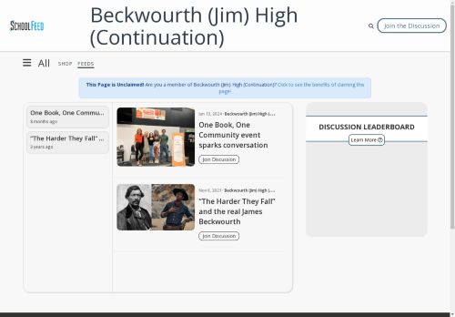 Beckwourth (Jim) High (Continuation)