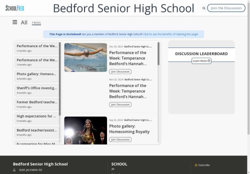 Bedford Senior High School