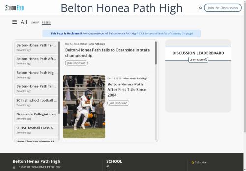 Belton Honea Path High